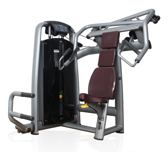 BFT2008上斜推胸训练器 力量健身器材 黄色软件大全直销大图展示1