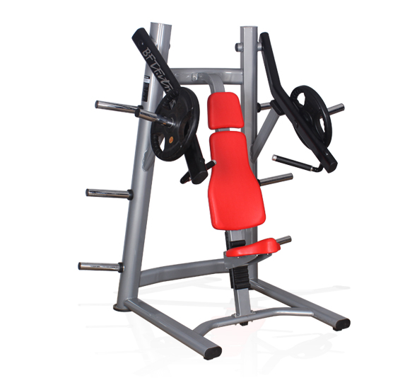 BFT5011坐式上斜推胸训练器 胸肌锻炼器械大图展示1