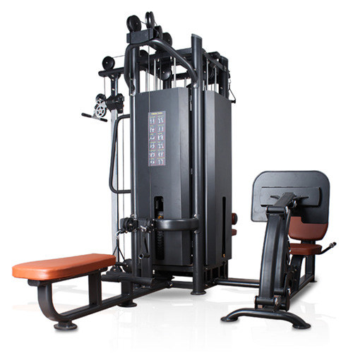 BFT3082四人站组合训练器 四站位多功能器械 综合训练器大图展示2