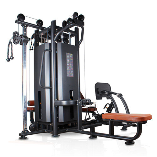 BFT3082四人站组合训练器 四站位多功能器械 综合训练器大图展示1