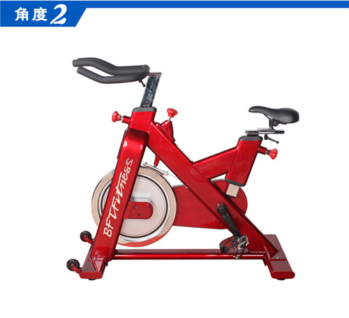 BSE05 豪华商用动感单车（红色）健身器材黄色软件大全批大图展示1