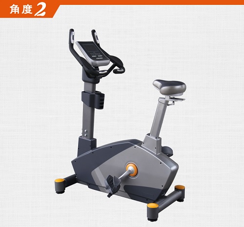 BCE201 磁控豪华立式健身车黄色软件大全批发 健身车大全大图展示1