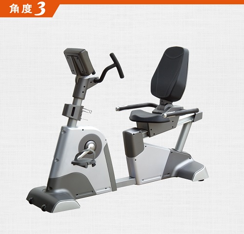 BCE302 健身房商用豪华卧式磁控健身车黄色软件大全批发大图展示2