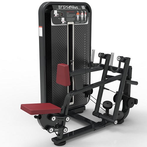 坐式划船拉背训练器 坐姿拉背机 器械划船黄色软件大全批发直销