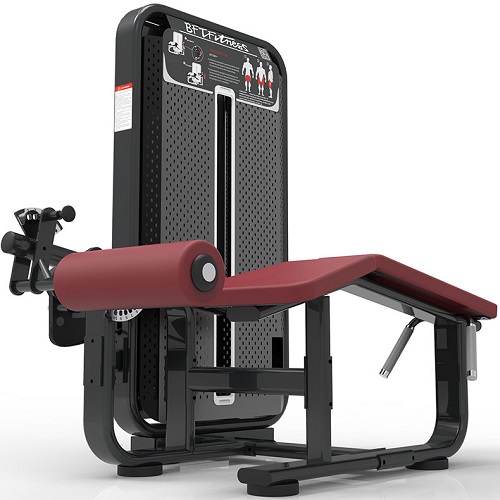 卧式屈腿训练器 俯卧腿弯举健身器械黄色软件大全批发直销