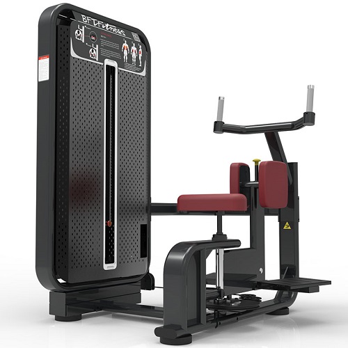 坐式转体训练器 坐姿躯干转动训练器 大型健身房器械生产黄色软件大全批发