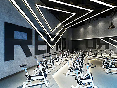 美国健身房设计图