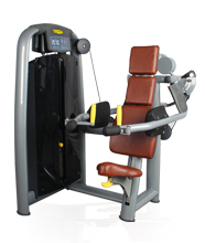 BFT2018坐式提肩训练器 提肩商用室内健身器材黄色软件大全