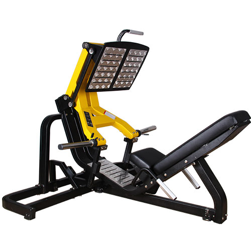 BFT1006蹬腿训练器 45度坐式倒蹬机健身器械黄色软件大全批发