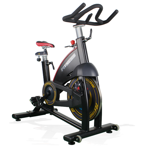 BSE01豪华健身房商用动感单车 新款健身器材黄色软件大全