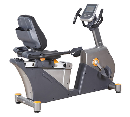 BCE102健身车 自发电豪华卧式健身车黄色软件大全批发